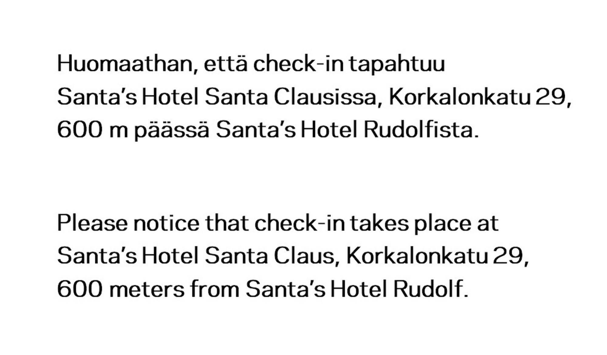 Santa'S Hotel Rudolf Rovaniemi Exteriör bild